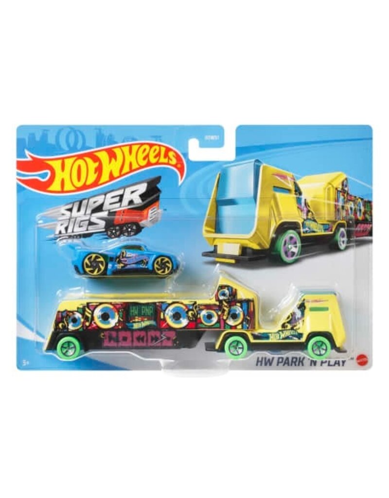 HOT WHEELS MTL BDW51 HOT WHEELS SUPER RIG (STYLES MAY VARY)