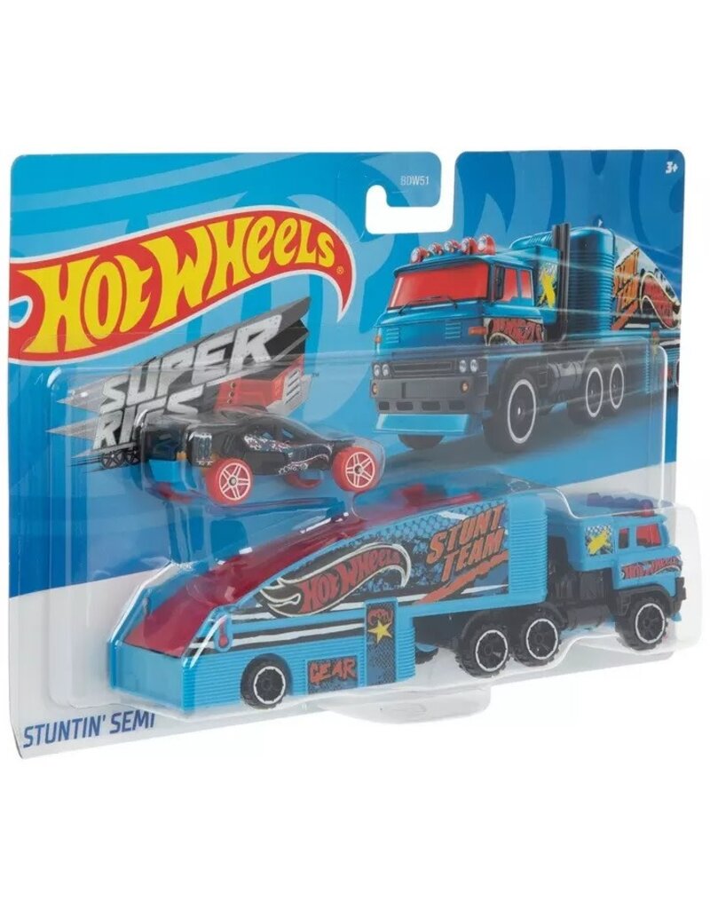 HOT WHEELS MTL BDW51 HOT WHEELS SUPER RIG (STYLES MAY VARY)