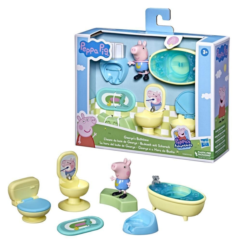 HAS F2513/F3768 PEPPA PIG GEORGE'S BATH TIME