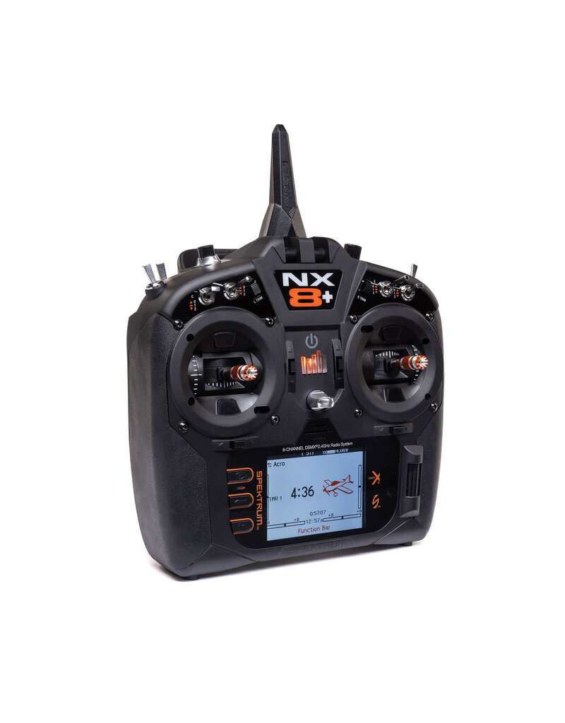 SPEKTRUM SPMR8210 NX8+ 20 CHANNEL SMART 2.4GHZ DSMX RADIO