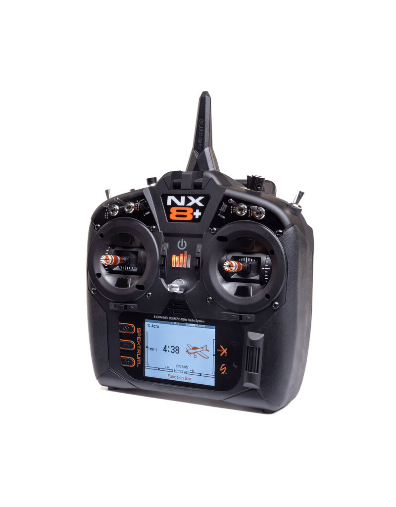 SPEKTRUM SPMR8210 NX8+ 20 CHANNEL SMART 2.4GHZ DSMX RADIO