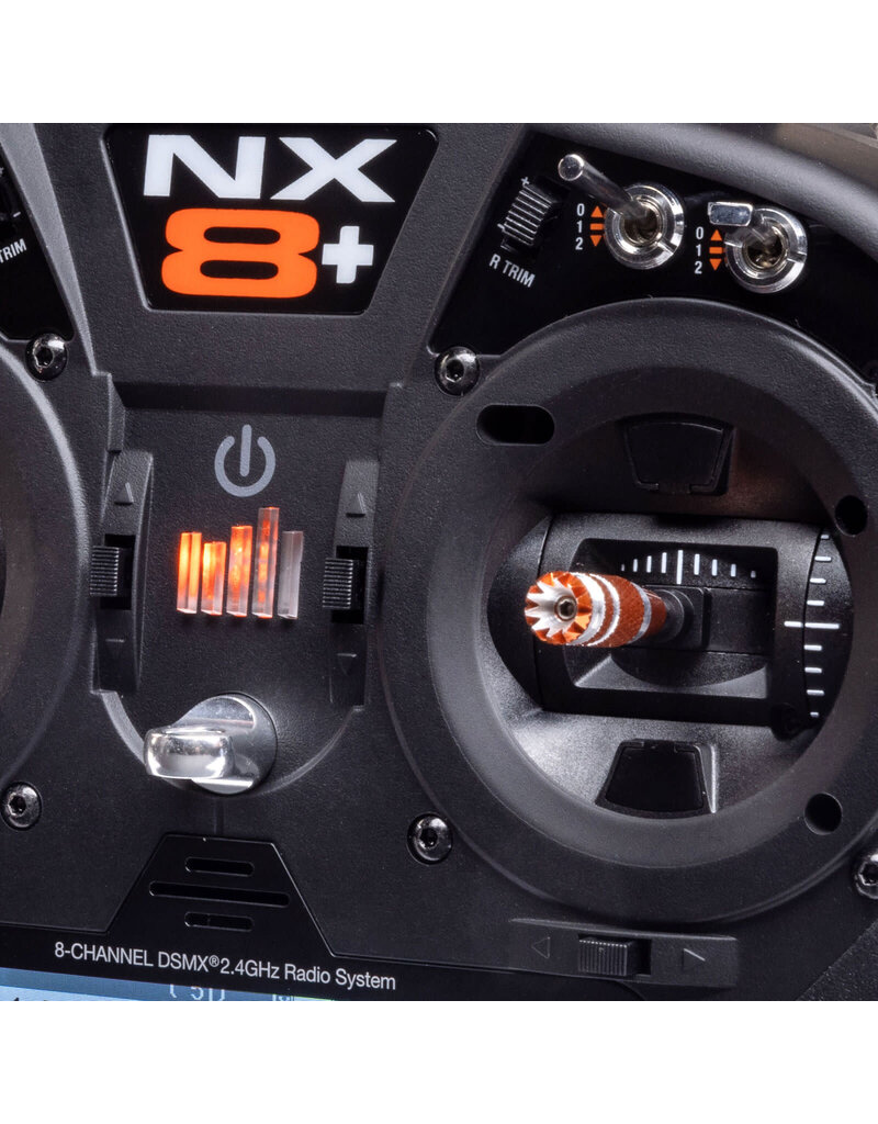 SPEKTRUM SPMR8210 NX8+ 20 CHANNEL SMART 2.4GHZ DSMX RADIO