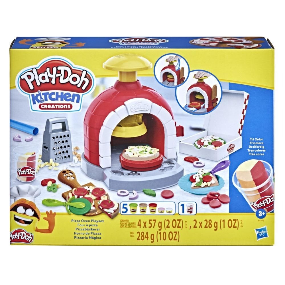 HAS F4373 PLAY-DOH KITCHEN CREATIONS PIZZA OVEN PLAYSET