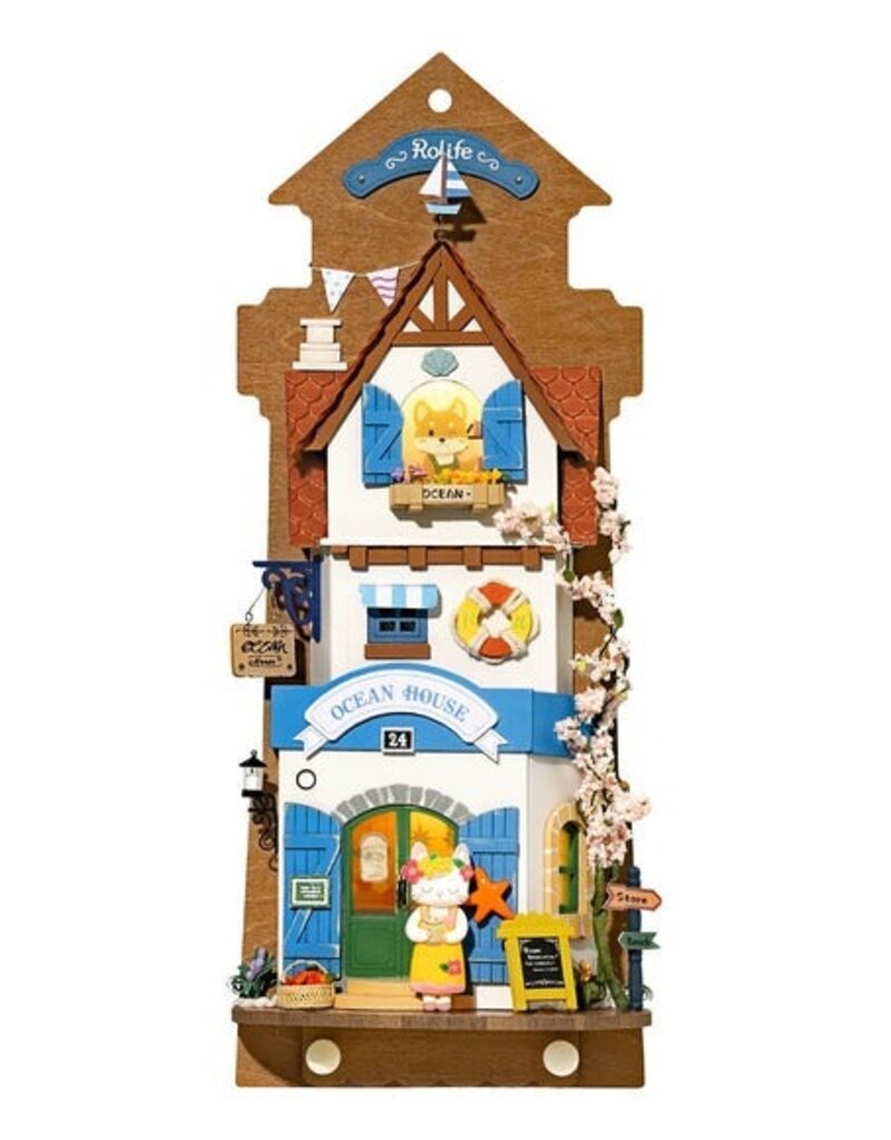 ROBOTIME ROEDS022 WALL HANGING SERIES; ISLAND DREAM VILLA