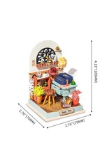 ROBOTIME ROEDS017 SUPER MINI HOUSE; RECORD MOOD - STUDY