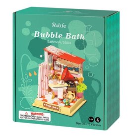 ROBOTIME ROEDS018 SUPER MINI HOUSE; BUBBLE BATH - BATHROOM