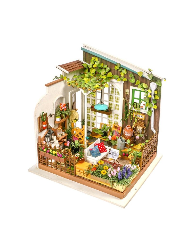 ROBOTIME ROEDG108 DIY HOUSE; MILLER'S FLOWER GARDEN