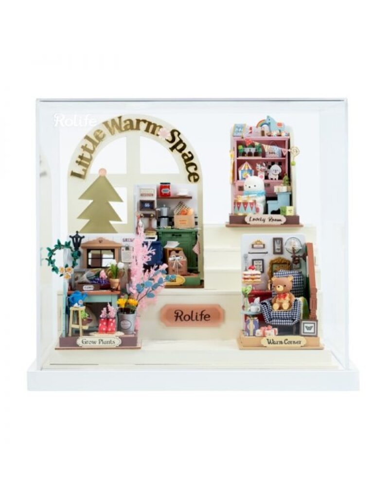 ROBOTIME ROEDS028 ROLIFE HOLIDAY LIVING ROOM DIY MINIATURE HOUSE
