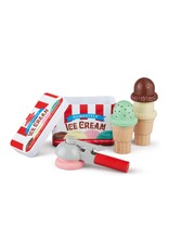 MELISSA & DOUG MD4087 SCOOP & STACK ICE CREAM CONE PLAYSET