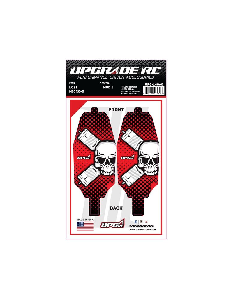 UPGRADE RC UPG-14060 CHASSIS PROTECTOR FOR LOSI™ MICRO-B (MOD 1) (2)