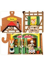 ROBOTIME ROEDS020 WALL HANGING SERIES; LAZY COFFEE HOUSE