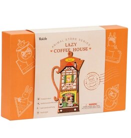 ROBOTIME ROEDS020 WALL HANGING SERIES; LAZY COFFEE HOUSE