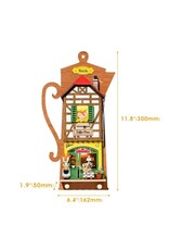 ROBOTIME ROEDS020 WALL HANGING SERIES; LAZY COFFEE HOUSE