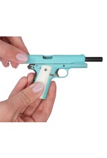 GOAT GUN GOA1911-BLUE 1/2.5 SCALE DIE-CAST 1911 MODEL KIT (BLUE)