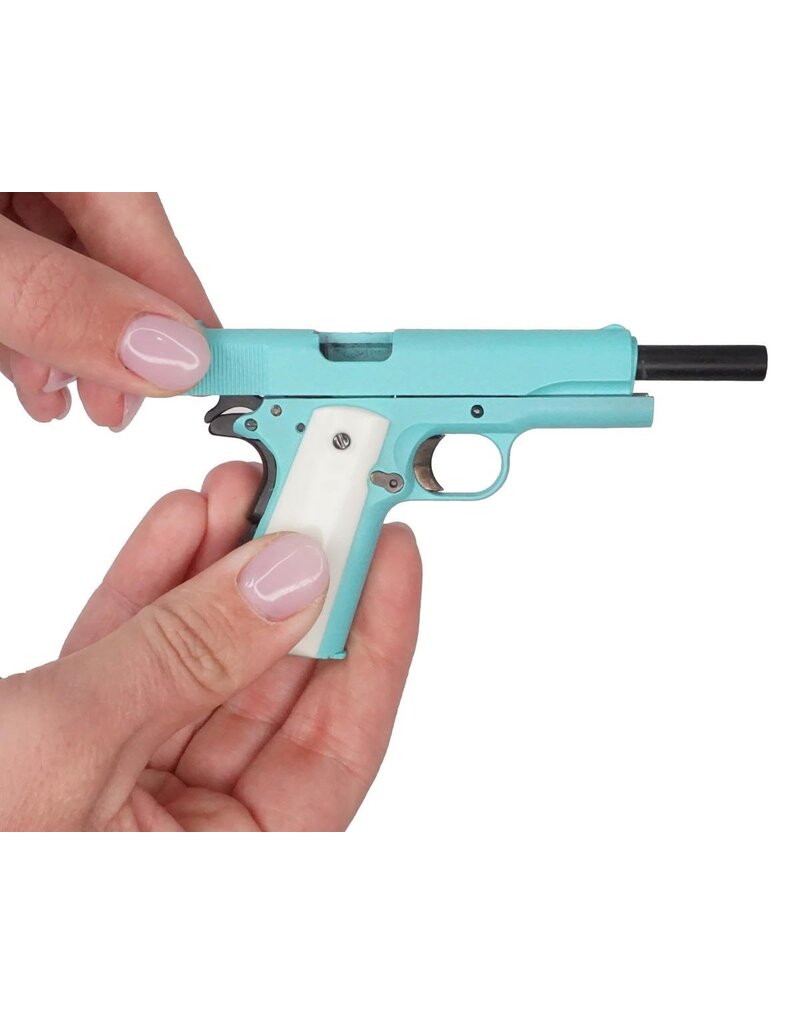 GOAT GUN GOA1911-BLUE 1/2.5 SCALE DIE-CAST 1911 MODEL KIT (BLUE)
