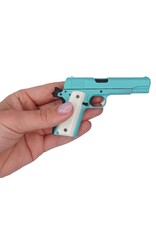 GOAT GUN GOA1911-BLUE 1/2.5 SCALE DIE-CAST 1911 MODEL KIT (BLUE)