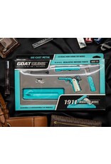 GOAT GUN GOA1911-BLUE 1/2.5 SCALE DIE-CAST 1911 MODEL KIT (BLUE)
