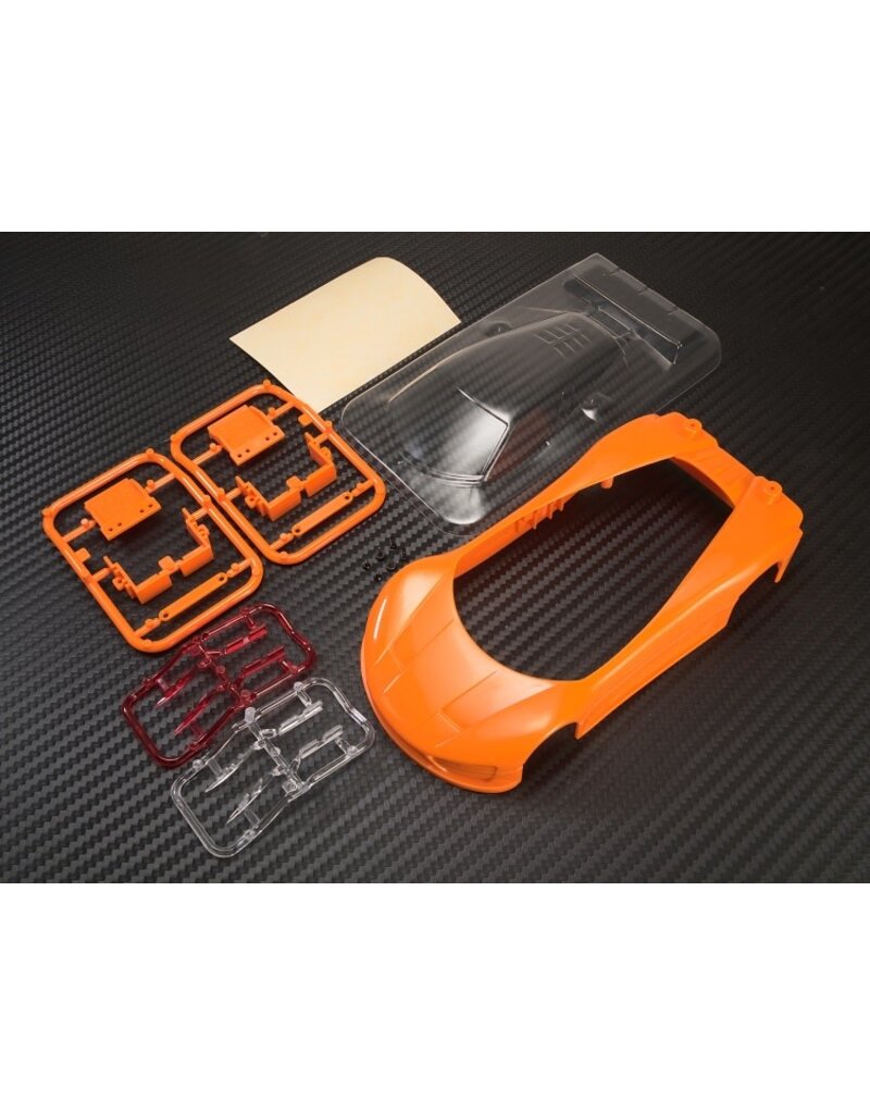 PN RACING KEN PN600500O MINI-Z CONCEPT C9 ABS CAR BODY SET ORANGE