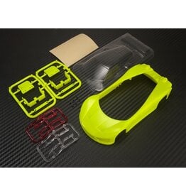 PN RACING KEN PN600500Y MINI-Z CONCEPT C9 ABS CAR BODY SET YELLOW