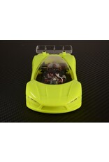 PN RACING KEN PN600500Y MINI-Z CONCEPT C9 ABS CAR BODY SET YELLOW