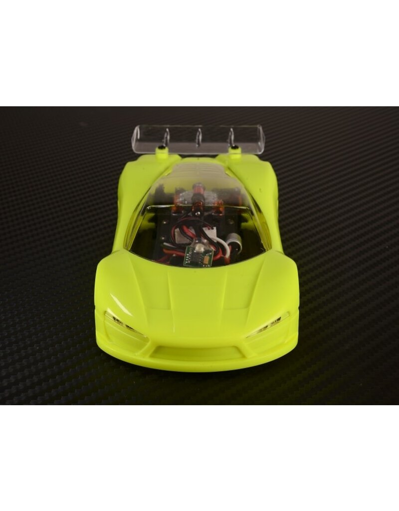 PN RACING KEN PN600500Y MINI-Z CONCEPT C9 ABS CAR BODY SET YELLOW