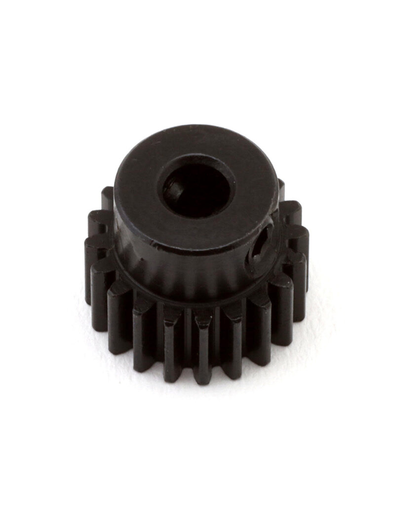 HOT RACING HRACSG20M05 MOD 0.5 PINION GEAR 20T (1/8 BORE): HARD BLACKENED STEEL