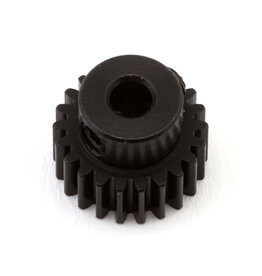 HOT RACING HRACSG22M05 MOD 0.5 PINION GEAR 22T (1/8 BORE): HARD BLACKENED STEEL