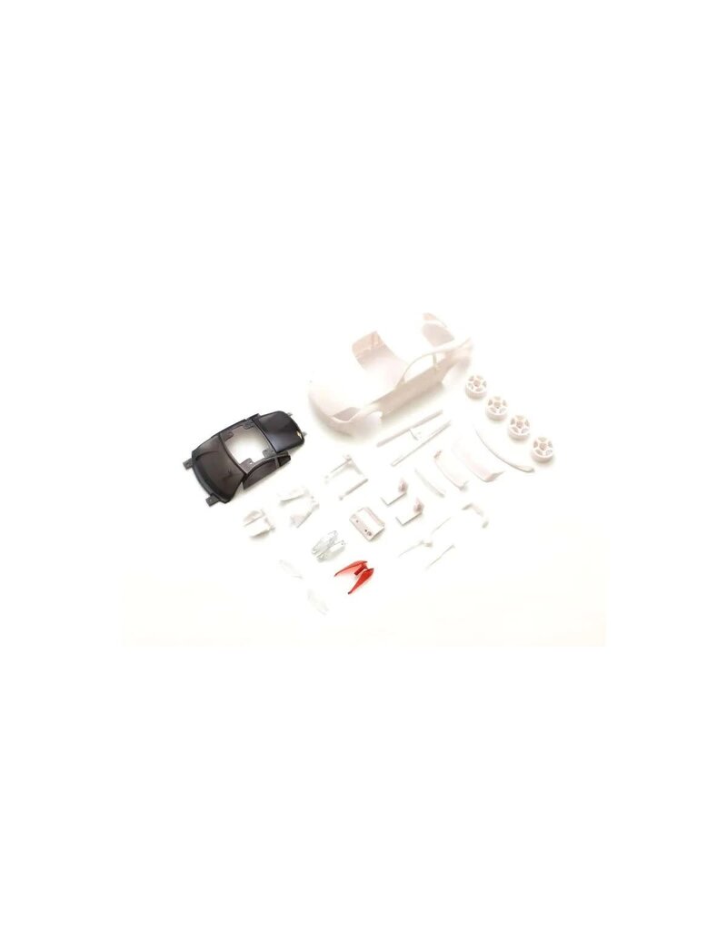 KYOSHO KYOMZN212 NISSAN FAIRLADY Z NISMO S-TUNE WHITE BODY SET W/RIM FOR RWD
