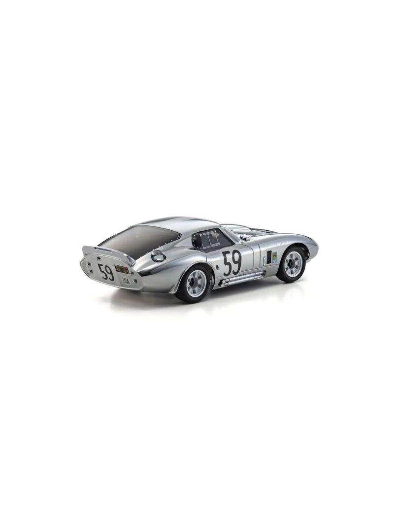 KYOSHO KYO66611C FIRST MINI-Z CHROME SHELBY COBRA DAYTONA