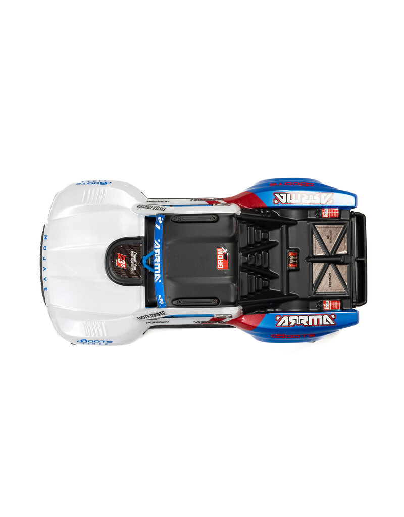 ARRMA ARA2304ST2 MOJAVE GROM 4X4 223S BLX BRUSHLESS TRUCK RTR: WHITE