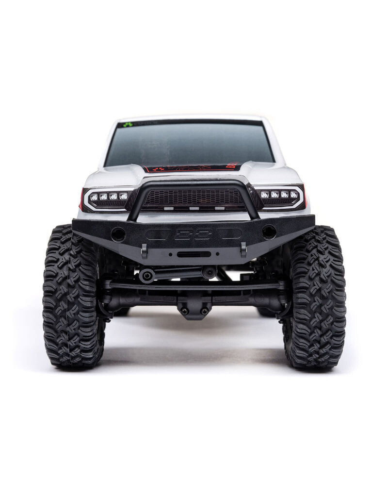 AXIAL AXI-1219T1 1/24 SCX24 BASE CAMP 4X4 CRAWLER RTR: WHITE