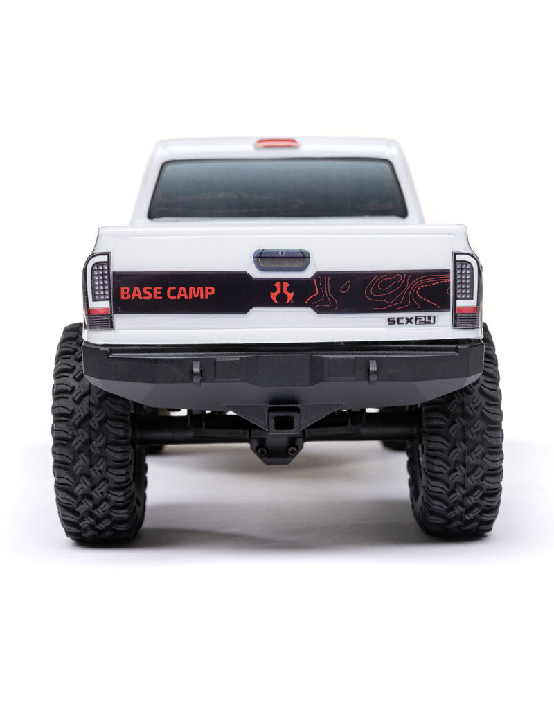 AXIAL AXI-1219T1 1/24 SCX24 BASE CAMP 4X4 CRAWLER RTR: WHITE