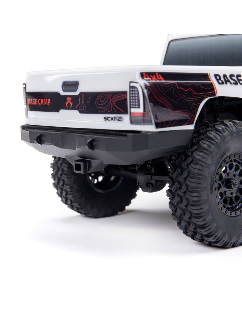 AXIAL AXI-1219T1 1/24 SCX24 BASE CAMP 4X4 CRAWLER RTR: WHITE