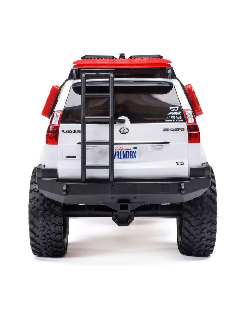 AXIAL AXI-1532T1 1/24 SCX24 LEXUS GX 470 4X4 RTR: WHITE