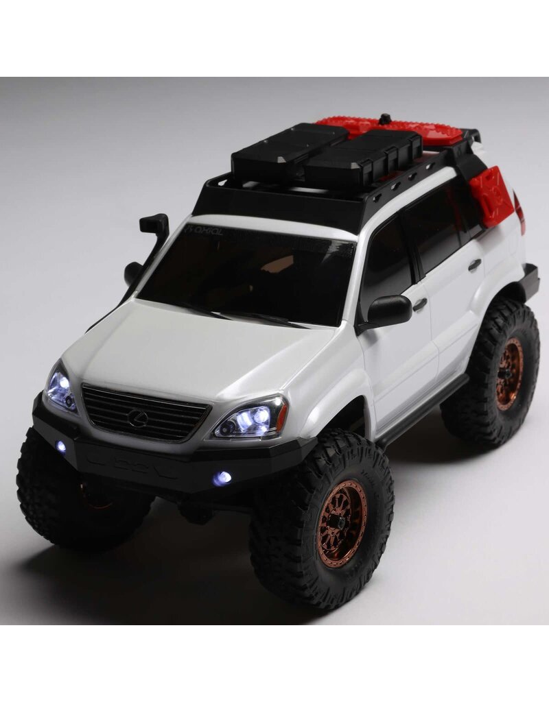 AXIAL AXI-1532T1 1/24 SCX24 LEXUS GX 470 4X4 RTR: WHITE
