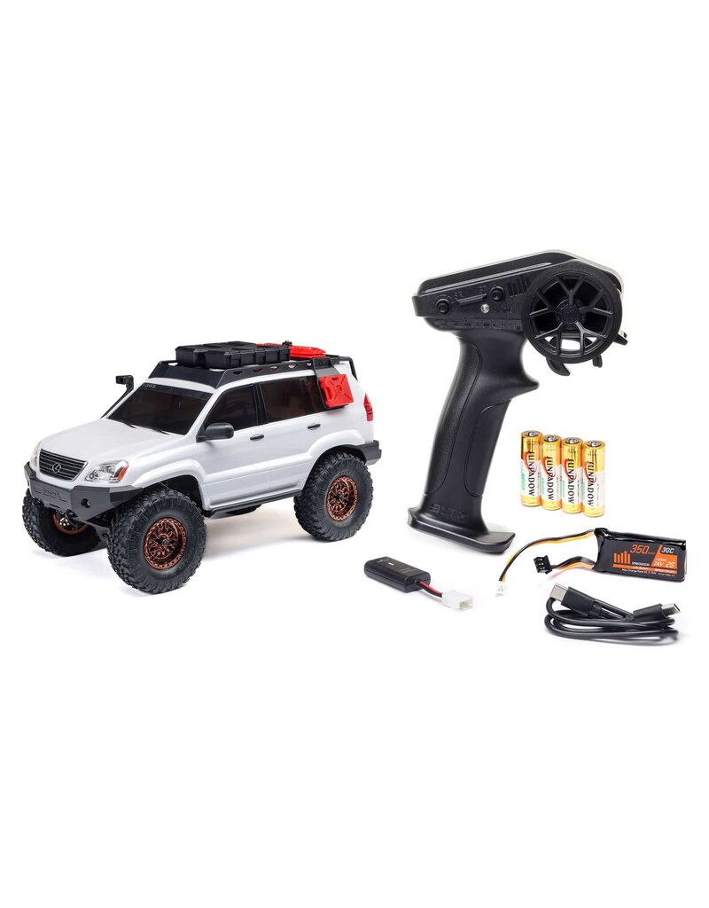 AXIAL AXI-1532T1 1/24 SCX24 LEXUS GX 470 4X4 RTR: WHITE