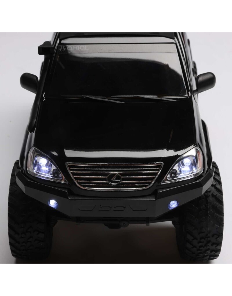 AXIAL AXI-1532T3 1/24 SCX24 LEXUS GX 470 4X4 RTR: BLACK