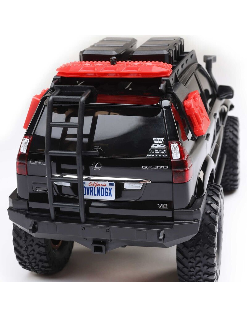 AXIAL AXI-1532T3 1/24 SCX24 LEXUS GX 470 4X4 RTR: BLACK