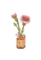 ROBOTIME ROETW051 ROWOOD PINK CARNATION