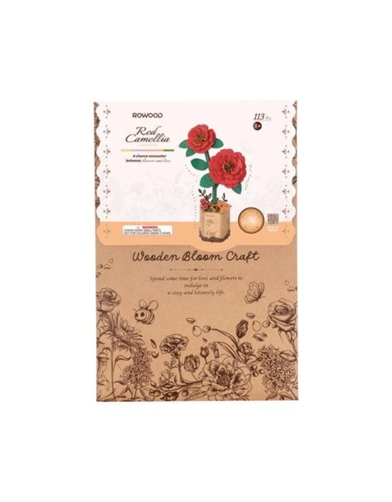 ROBOTIME ROETW031 ROWOOD RED CAMELIA