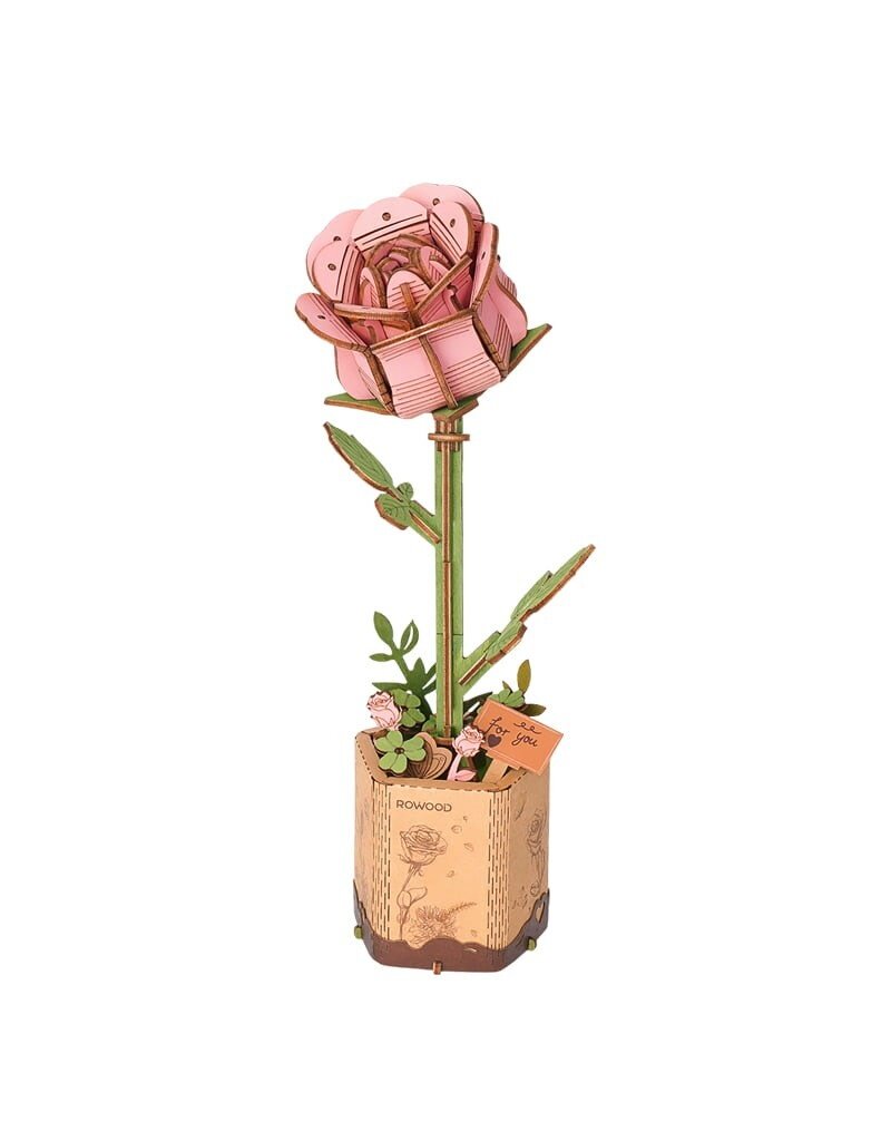 ROBOTIME ROETW041 ROWOOD PINK ROSE