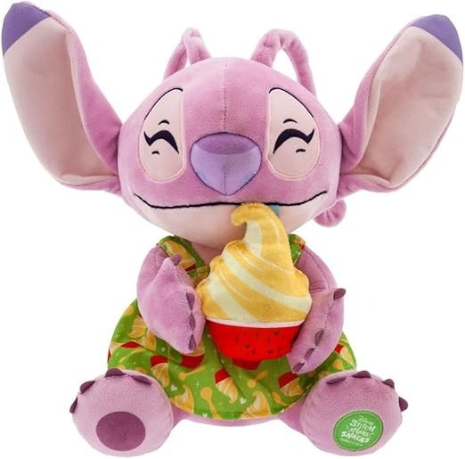 DISNEY ANGEL ATTACKS SNACKS PINEAPPLE SWIRL PLUSH 12'' - LILO & STITCH
