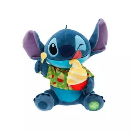 DISNEY STITCH ATTACKS SNACKS PINEAPPLE SWIRL PLUSH 12'' - LILO & STITCH
