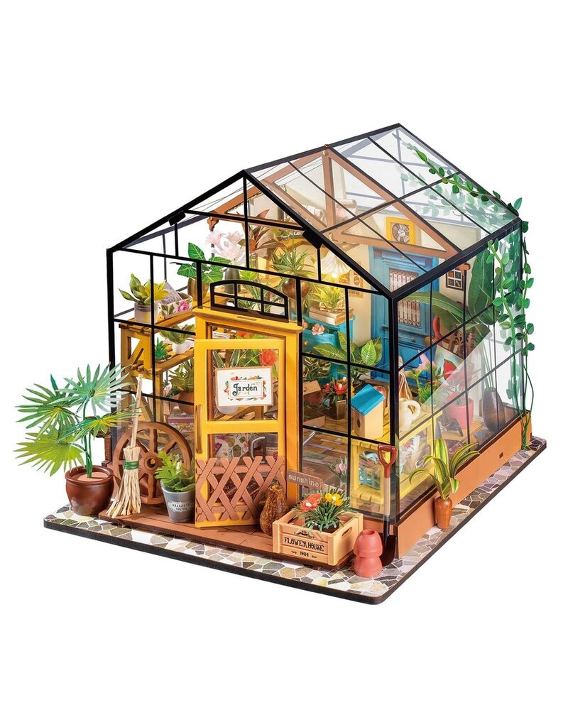 ROBOTIME ROEDG104 DIY HOUSE; CATHY'S FLOWER HOUSE