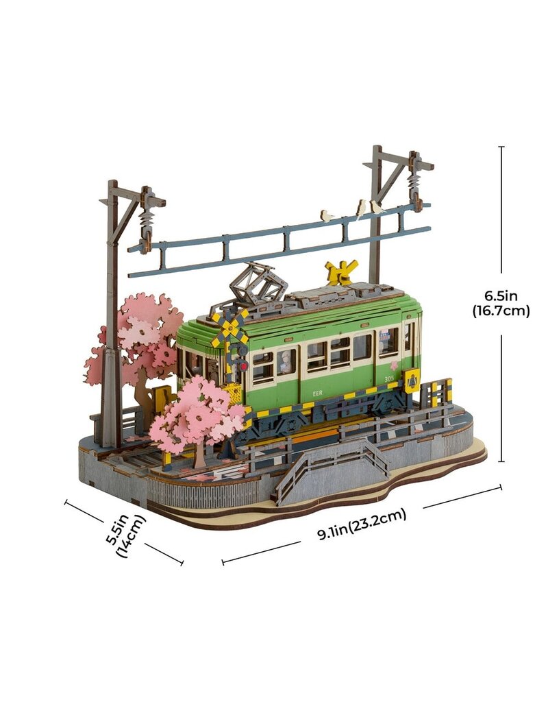 ROBOTIME ROETGS02 ROLIFE SAKURA JOURNEY 3D WOODEN PUZZLE