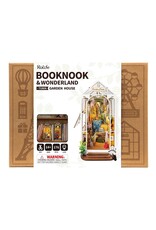 ROBOTIME ROETGB06 ROLIFE HOLIDAY GARDEN HOUSE DIY BOOK NOOK SHELF INSERT
