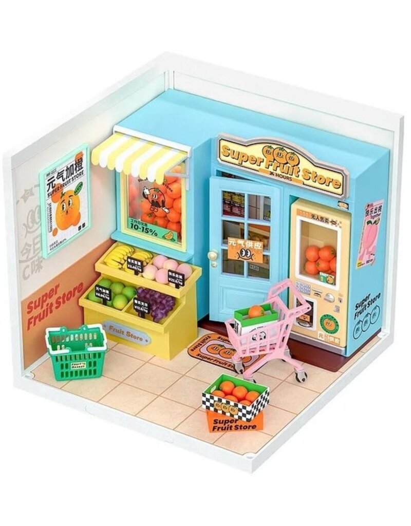ROBOTIME ROEDW003 SUPER STORE SERIES; DAILY VC FRUIT STORE
