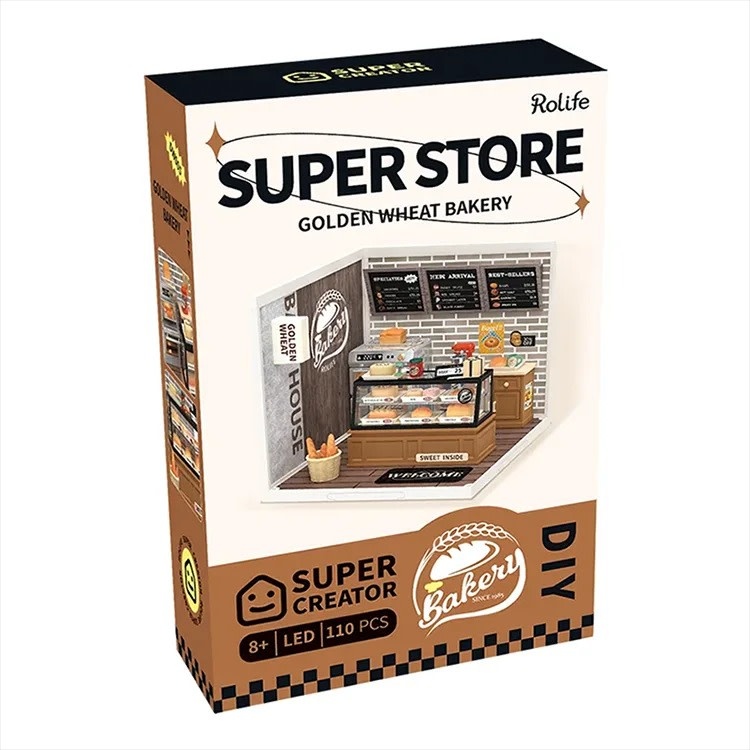 ROEDW005 ROLIFE SUPER CREATOR GOLDEN WHEAT BAKERY PLASTIC DIY