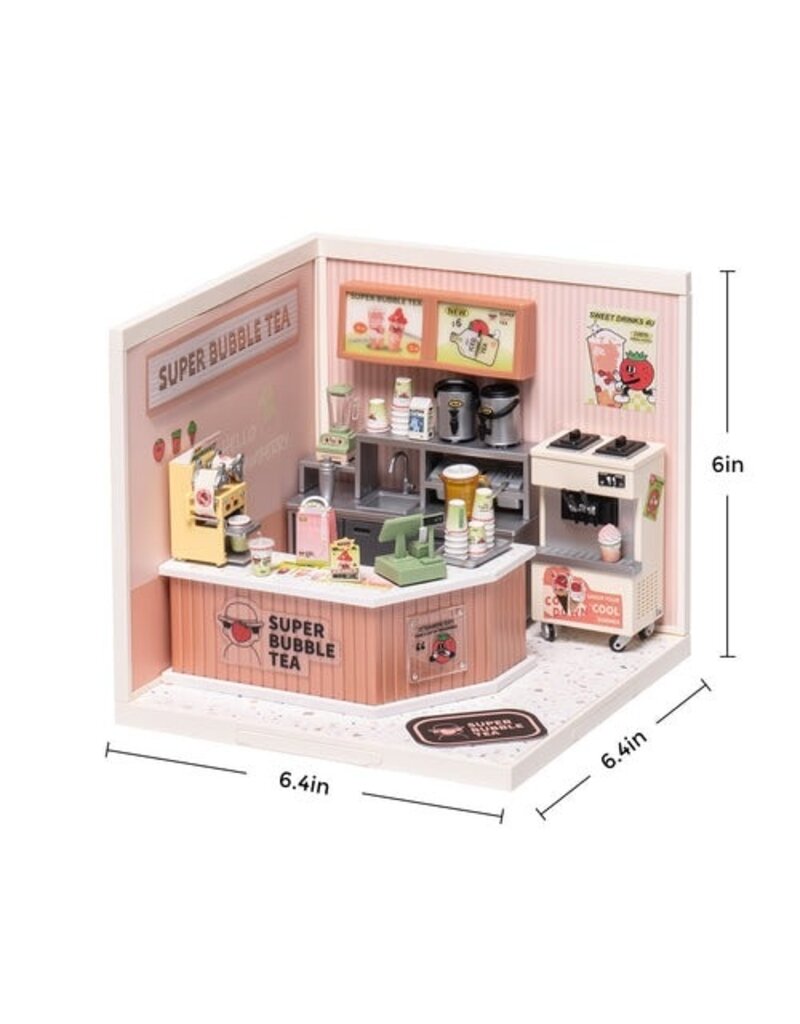 ROBOTIME ROEDW006 ROLIFE SUPER CREATOR DOUBLE JOY BUBBLE TEA PLASTIC DIY