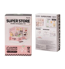 ROBOTIME ROEDW006 ROLIFE SUPER CREATOR DOUBLE JOY BUBBLE TEA PLASTIC DIY